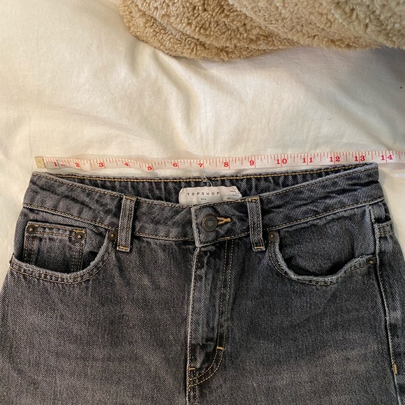 Topshop High Waisted Tall Mom Jeans - Picture 6 of 9